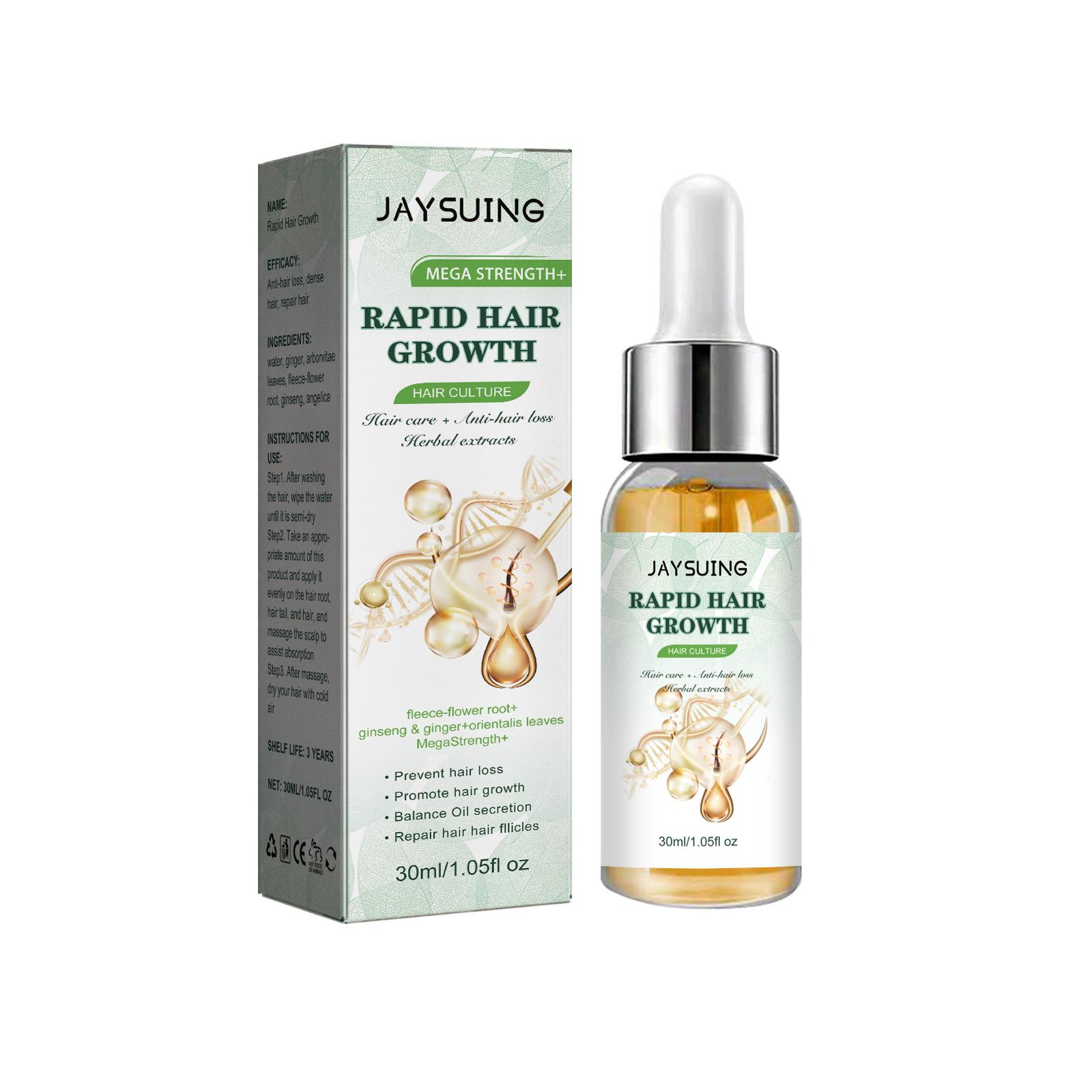 Juesing Thick Hair Essential Oil-Hair Loss Prevention, Hair Strengthening, Nutrient-rich Scalp Massage Solution