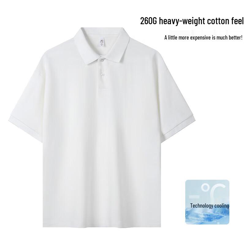 QIANYIYANG Premium Short-Sleeve Polo Shirt S