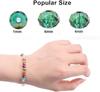 50pcs Translucent Czech Crystal Glass Bead Faceted Colorful Spacer Bead for Jewelry Making DIY Bracelet Necklace Accessories