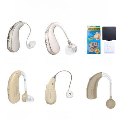 Wireless Hearing Aid with Ear-Hook for Seniors - Single Ear Sound Amplifier