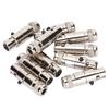 10pcs 5 Pin XLR Female Adaptor Mini Metal XLR Female Plug for Stereo Microphone Cable Monitor Speaker Sound Interface