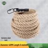 5325 Fitness Hemp Climbing Rope