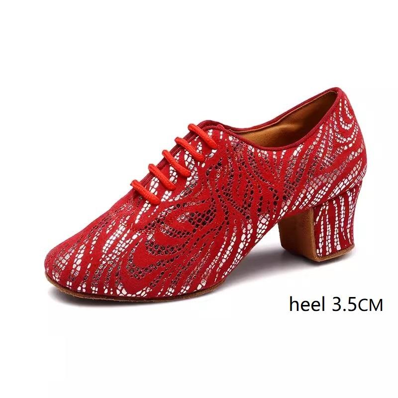 Professional Latin Dance Shoes Adult Women Teacher Shoe Woman Dance Shoes Sport Training Leather Dance Shoe Sneakers Shiny