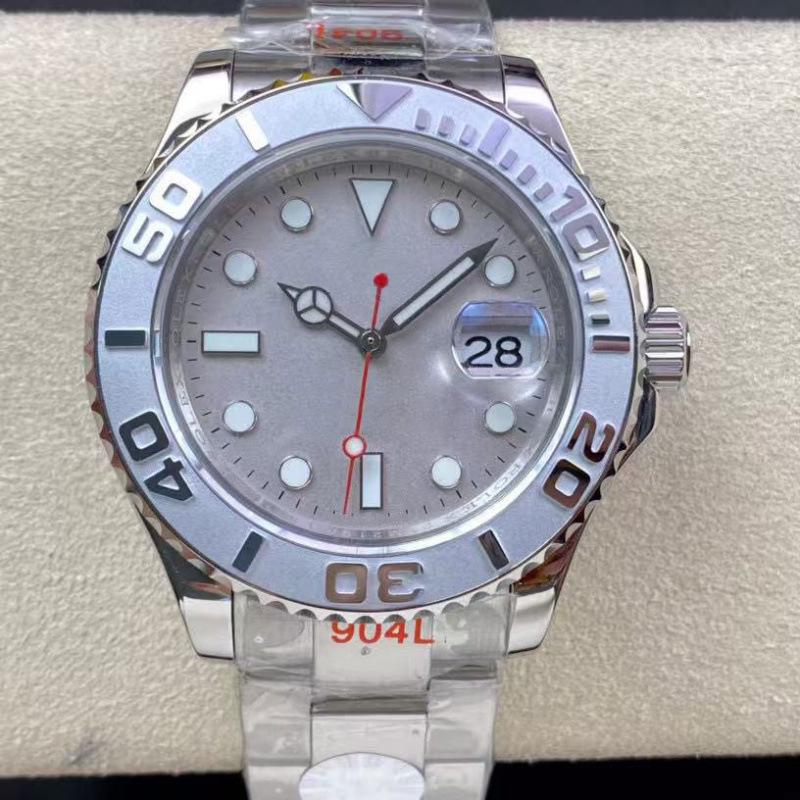 Rolex Yacht-Master 126622 40mm Quadrante Grigio Cinturino in Gomma Orologio Automatico di Lusso da Uomo