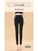 Velvet Autumn Women's Low Waist Double-Sided Brushed Warm Leggings
