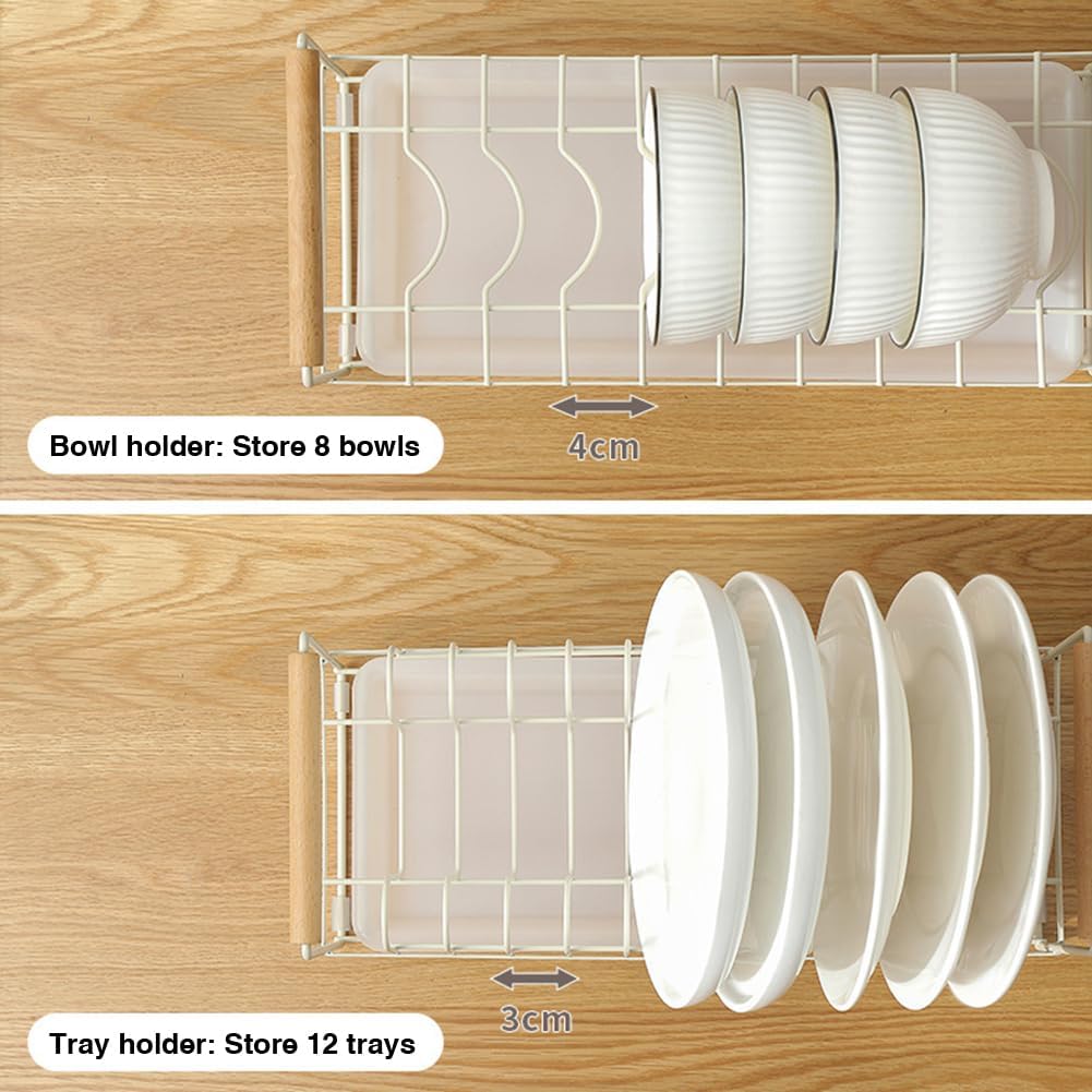 Bowl Dish Storage Racks Kitchen Storage Shelf Non Perforated Drainage Bowl Dish Racks Household Bowl Chopstick Cabinet Racks New