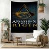 Assassin'S Ezio Auditore Wall Decor Tapestry Art For Pet Memorial Birthdaywedding Party Backdrop Family Gift