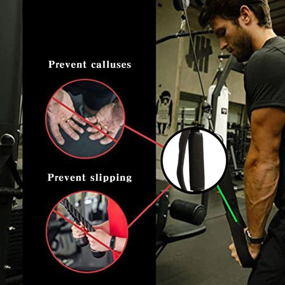 Muscle Training Fitness Tricep Rope Multi-Purpose Tricep Pulldown Rope  For Gym Workout