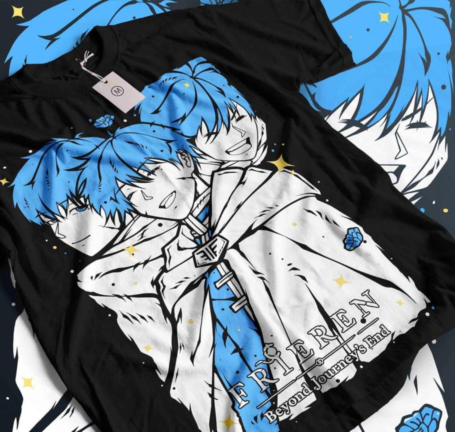 RETRO Frieren T-Shirt, Frieren Vintage Shirt, Frieren T-Shirt Fan, Frieren T-Shirt, Otaku T-Shirt, anime shirt, manga comic tee S