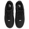 Nike Air Force 1 Abrasion Resistant Low Top Skateboard Shoes Unisex Black Sneakers HQ1977-001