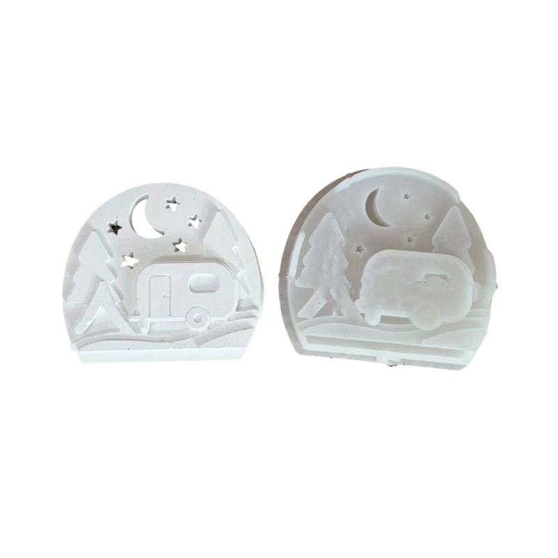 Religious Candle Silicone Mold Multipurpose Silicone Mould Easy Demolding For Candle Holder Soap Christmas Decoration