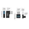 USB 3.2 90 Degree Male to Female Connectors for Protecting Device Port in Tight Space in Computer Connection