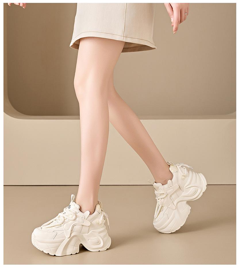 Women's 2024 Spring Height-Enhancing Thick-Soled Sneakers