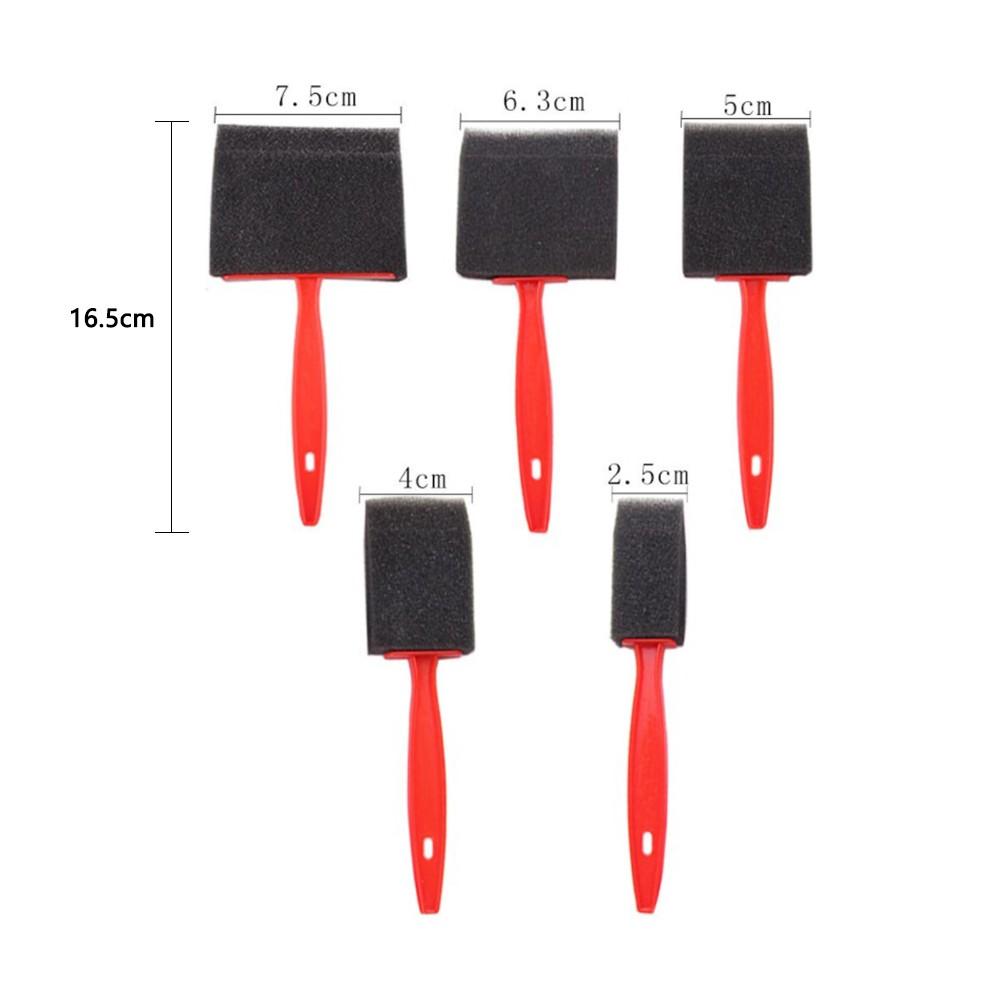 Foam Brushes Hand Tools Craft Paint Brush Excellent Water Retention