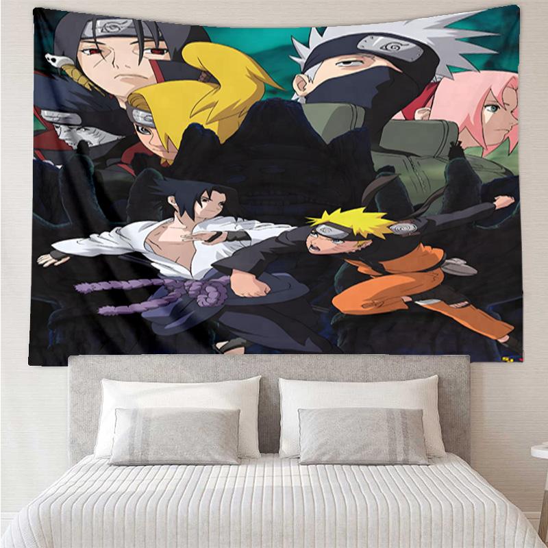 Ninja Team Adventure Tapestry Hanging for Bedroom,Livingroom, Playroom,Decor Art Room Wall Tapestry Holiday and Birthday Gifts