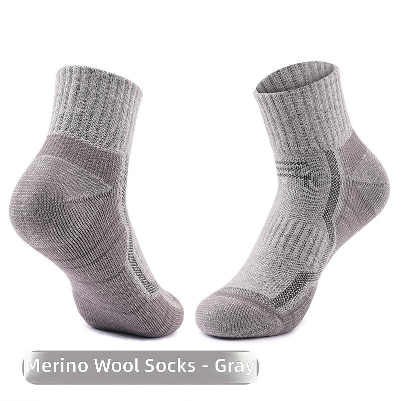 Adult Crew Thickened Towel-Base Winter Hiking Climbing ODM Professional Athletic Seamless Socks Sweat-Absorbent Breathable