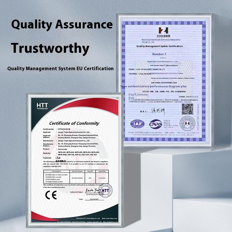 Binocular Electron Microscope Laboratory Research Microscope Maintenance Beauty Electronic Magnifying Glass