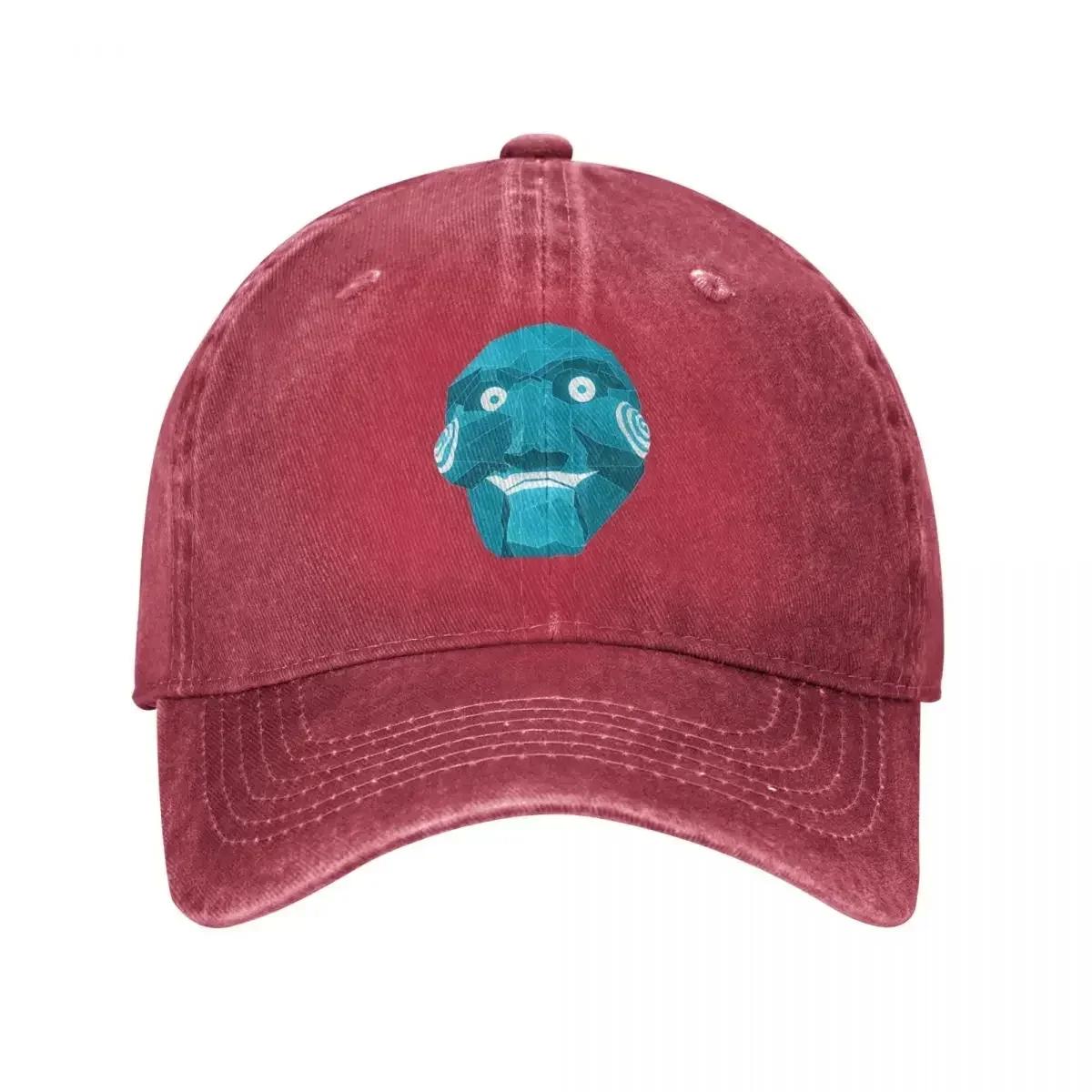 Saw Billy The Puppet Geometric Baseball Cap Casual Distressed Denim Horror Movie Billy Headwear Unisex All Seasons Travel Hats One Size