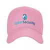 Cyber Security Lock Blue Baseball Cap Sun Cap Luxury Unisex Hat Trucker Cap Christmas Hat Hats Unisex Womens