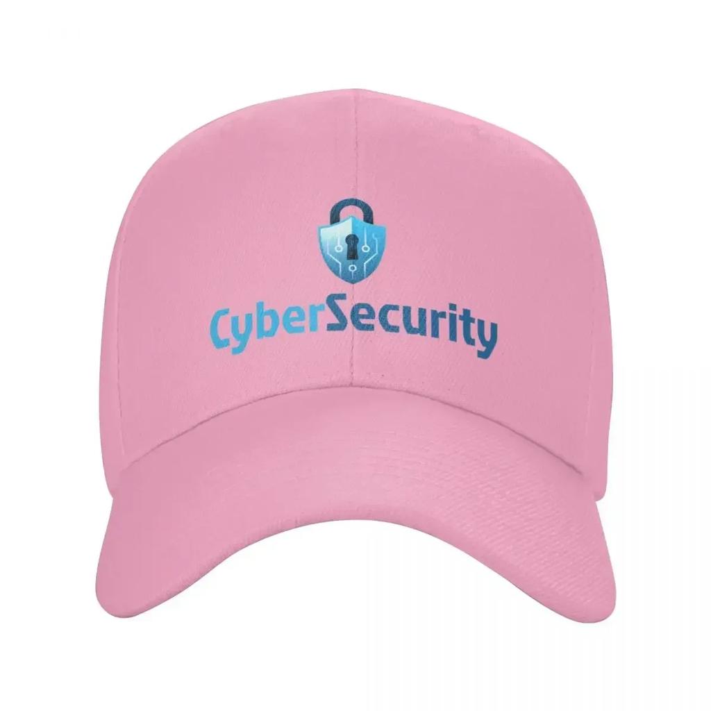 Cyber Security Lock Blue Baseball Cap Sun Cap Luxury Unisex Hat Trucker Cap Christmas Hat Hats Unisex Womens
