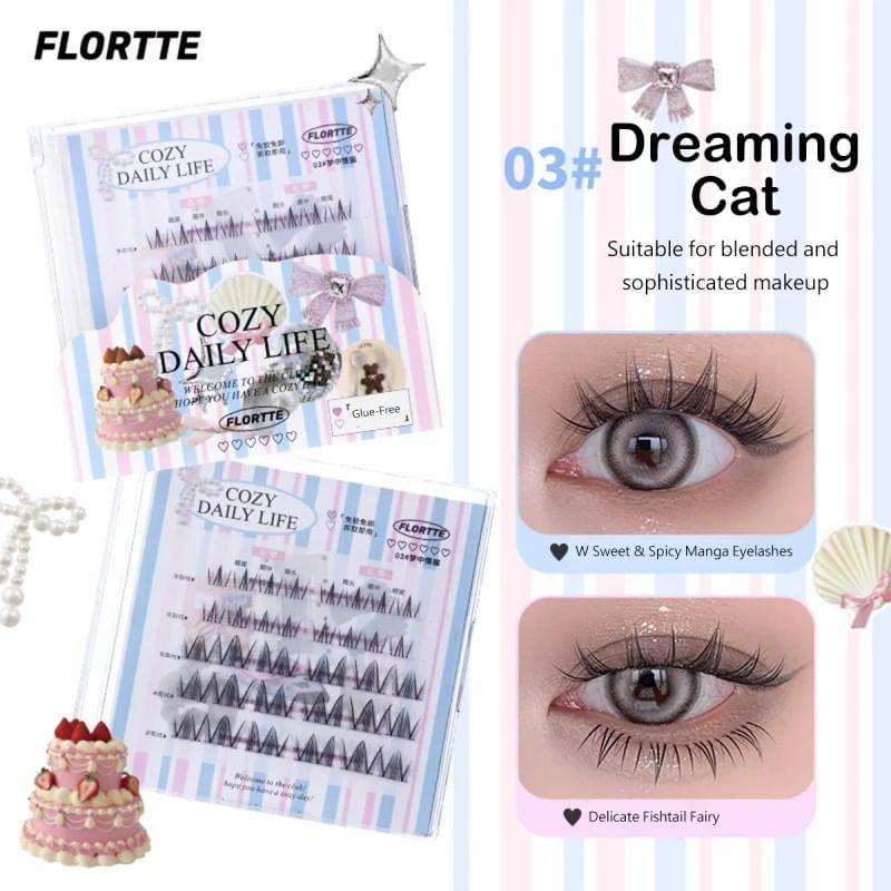 FLORTTE - Glue-Free False Eyelash (3-4)
