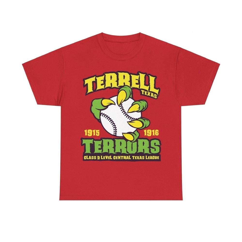 

Terrell Terrors Est 1915 Texas Baseball T-shirt L