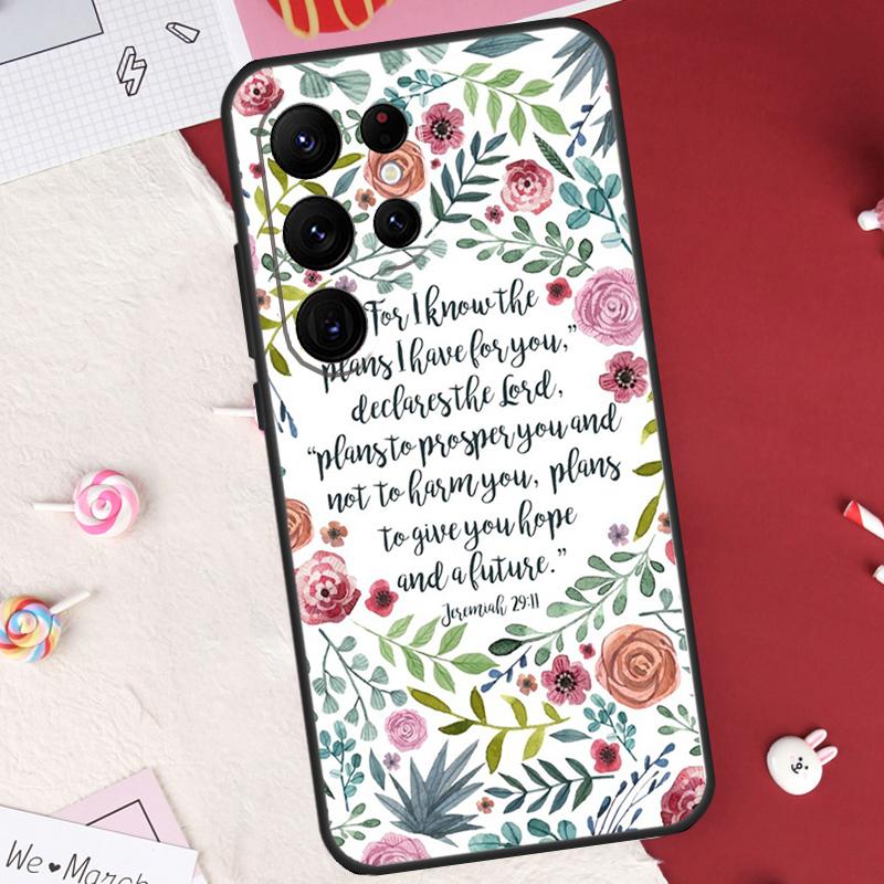 

Bible Verse Jesus Christ Christian Case For Samsung Galaxy S25 FE S23 FE S20 S21 S22 S24 S25 S26 Ultra S10 S25 Plus Cover Shell Galaxy S22