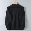 Export Foreign Trade Orders Autumn New Men's Round Neck Pullover Sweatshirt Solid Color Simple Versatile Loose Casual Top