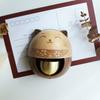 Elk Cat Rabbit Wodden Doorbell Winden Chimes Hanging Wind Bell Wireless Doorbell Decor for Home Entrance Door Bell