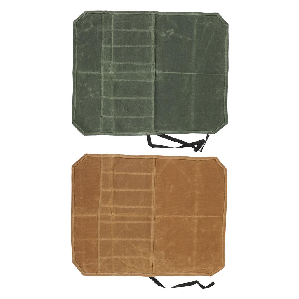 Koch Werkzeugrolltasche Canvas Wasserabweisend Tragbar Koch Gabel Werkzeughalter Beutel für Küchenutensilien