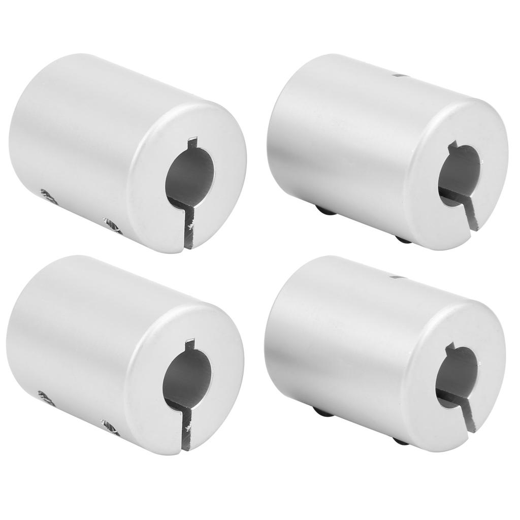 Screw Drives Encoders Aluminum Alloy High Torsion CNC Motor 3D Printer Flexible Coupling 4Pcs Shaft Coupler Stepping Motors for Connecting Servo Motors Screw Drives Encoders Aluminum Alloy High Torsion CNC Motor 3D Printer Flexible Coupling 4Pcs Shaft Coupler Stepping Motors for Connecting Servo Motors