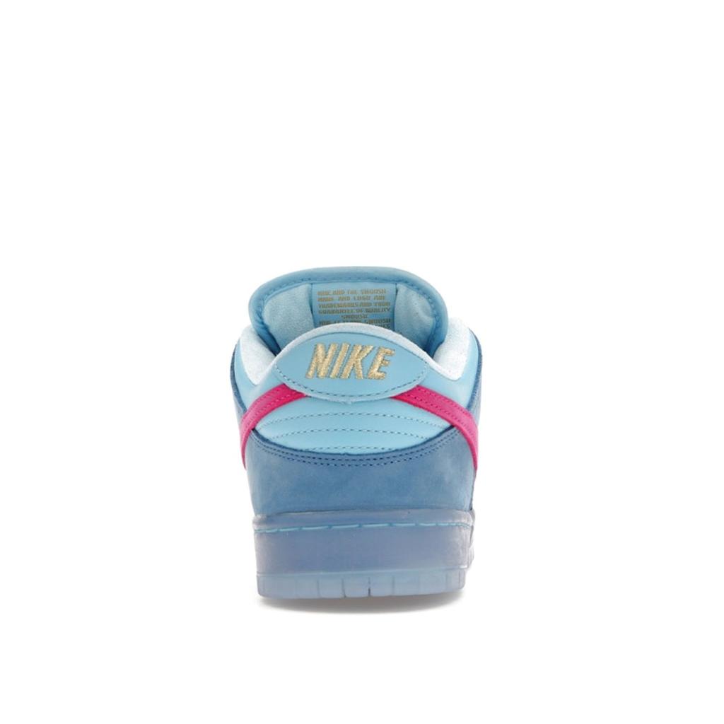 Run The Jewels X Nike Dunk Low SB 4/20 Unisex Sneakers Blue Deep-Royal-Blue Active-Pink DO9404-400