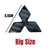 4.7/5.5cm Car Steering Wheel Cover Sticker for Mitsubishi Lancer EX Galant ASX Outlander Pajero Eclipse Auto Interior Decoration