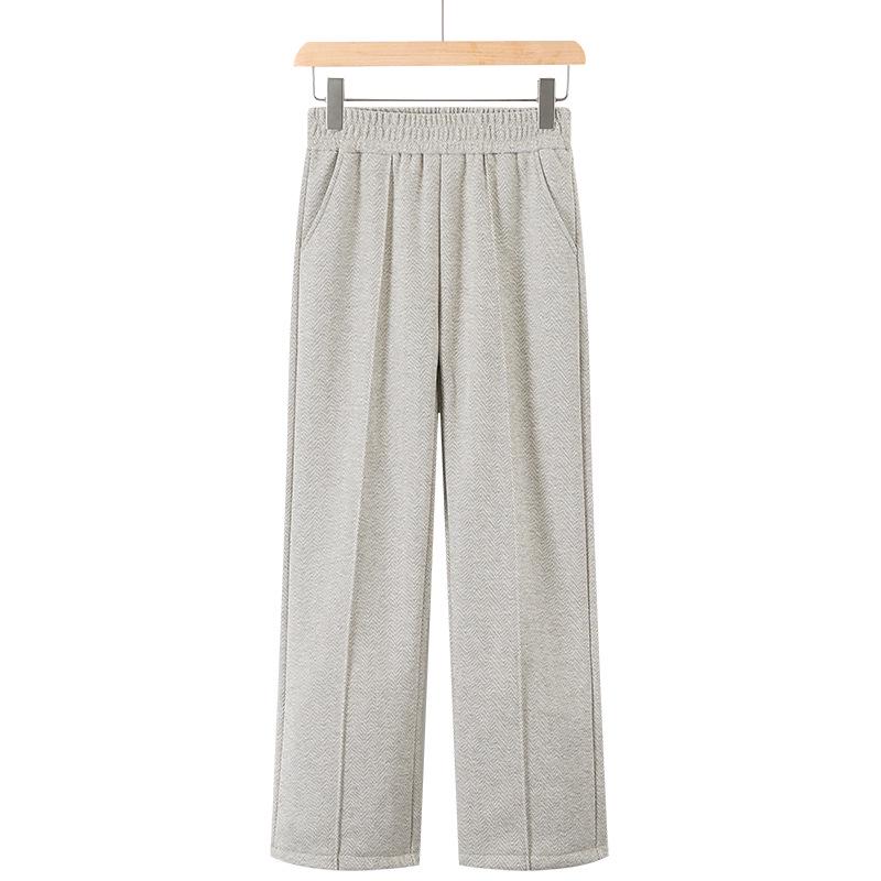 Mom's 2025 Spring & Autumn Casual Loose Straight-Leg Pants for Middle-Aged & Elderly Women