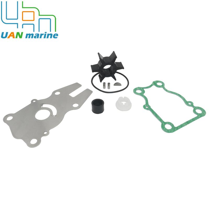 63D-W0078-00 Water Pump Rebuild Kit W/ Impeller 6H3-44352-00 for Yamaha 2 Stroke 40 50 HP 63D-W0078-01 63D-W0078-02 63D-W0078-03