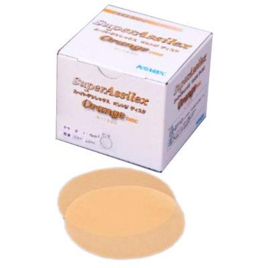 

Kovacs Super Assilex Orange Disc No Hole 100 pieces K-1200 125mm