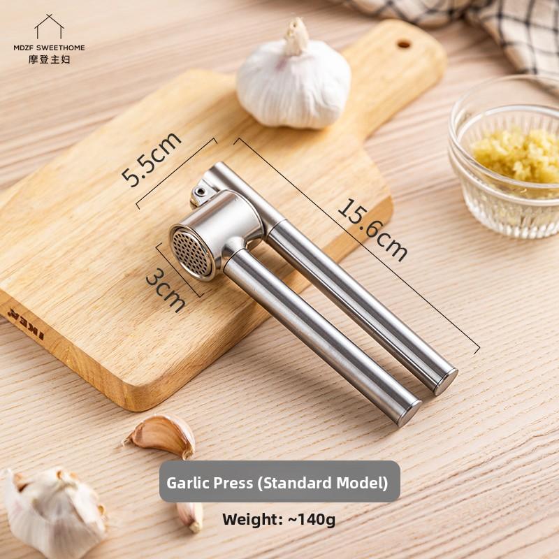 Modern Housewife 304 Stainl Steel Manual Garlic Pr Kitchen Tool for inding Garlic Paste And Peeling Garlic