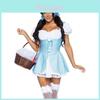 Spiel-Themen-Cosplay-Maid-Kostüm aus Polyesterstoff für Anime-Rollenspiele für Erwachsene