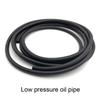 ID 2/2.5/3/4/4.5/5/6/7/8/10/13/16/19/25mm Black NBR oil resistant rubber hose, automotive engine fuel pipe, hydraulic oil pipe