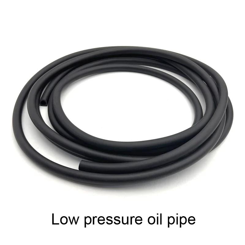 ID 2/2.5/3/4/4.5/5/6/7/8/10/13/16/19/25mm Black NBR oil resistant rubber hose, automotive engine fuel pipe, hydraulic oil pipe