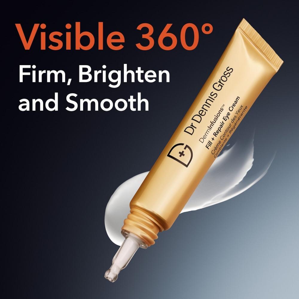 Dr. Dennis Gross Skincare Eye Cream Fill + Repair 0.5 Oz   15 Ml