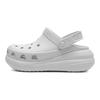 Crocs Šľapky Pohodlné Všestranné Jednoduché Do práce Šľapky Unisex Šľapky Svetlosivá 207521-1NK