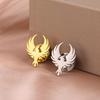 Phoenix Brooch Pin Stainless Steel Animal Gold Color Suit Collar Badges For Men Women Totem Jewelry 2026 New