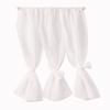1 Piece Bedroom Living Room Furniture Decoration 1:12 Dollhouse Miniature Curtain White Chiffon Door Curtain Window Decor Model