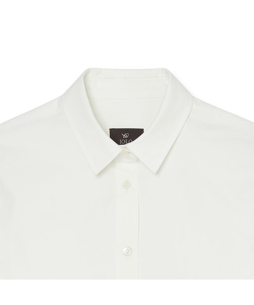 IOLO Women'S Basic Cotton Shirt_White
