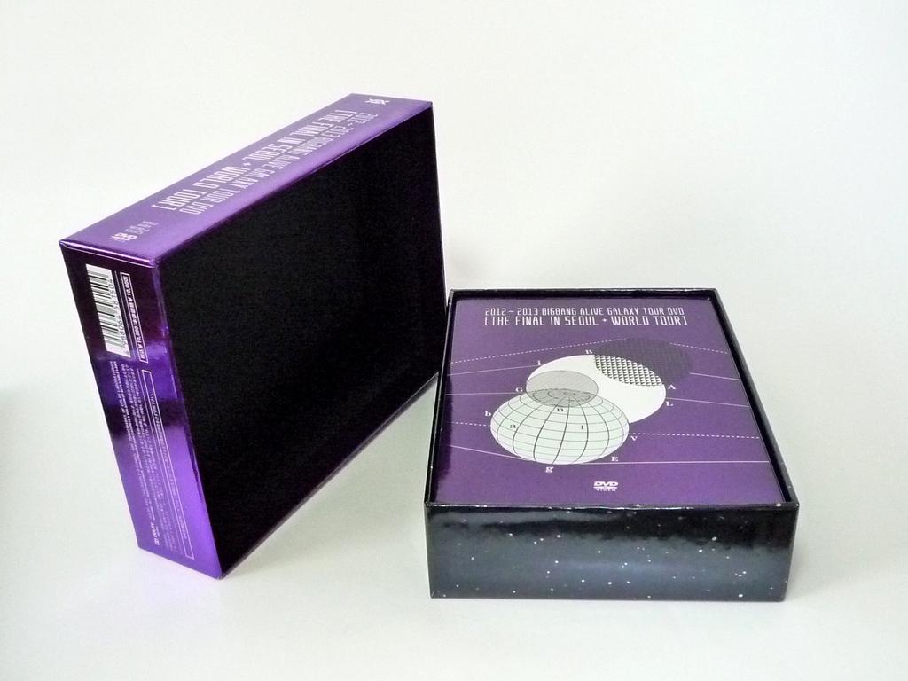 BIGBANG ALIVE GALAXY TOUR DVD FINAL IN SEOUL WORLD Press Limited 2012~2013 [THE & TOUR] (First Edition) (5DVDs + PHOTOBOOK)