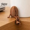 Kaffeebohnen-Figuren mit beweglichen Beinen, 3D-gedruckte Schreibtisch-Regal-Sitzer-Statuen, bewegliche Gelenke Kaffeebohnen Fidgety Spielzeug für Zuhause, Büro, Café