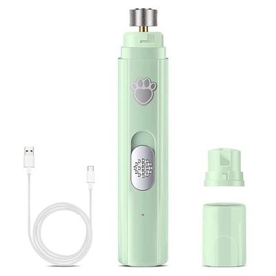 2025 Trend Electric Dog Nails Grinder Painless With Polisher Wheel Chargeable Pet Nails Clipper& Trimmer For All Pets