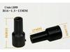 12mm/14mm Motor Shaft Bushing with Taper B12 B16 Drill Chuck