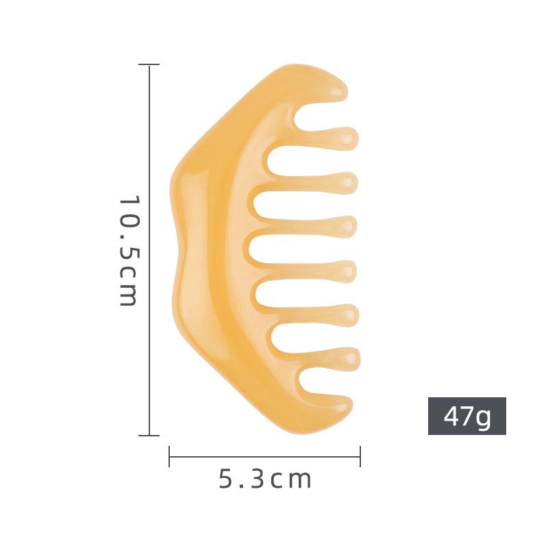 Women's Long Hair Wide Tooth Hair Comb Head Massage Comb Scalp Massage Portable Comb
